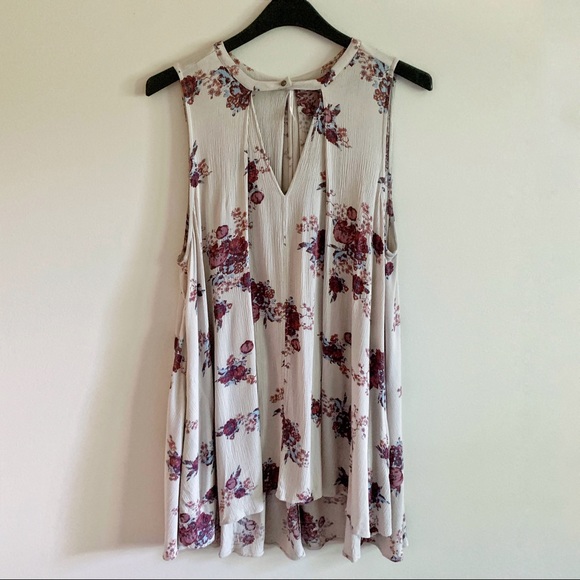Free People Floral Tree Swing Washed Stone Size M - Picture 5 of 6